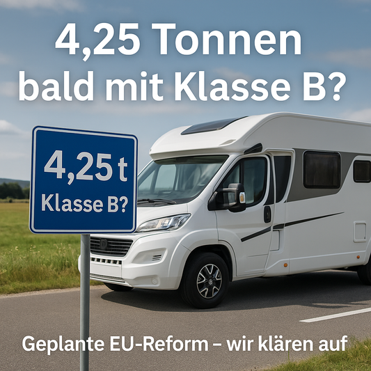 Führerschein-Reform geplant: Bald 4,25 Tonnen mit Klasse B fahren?