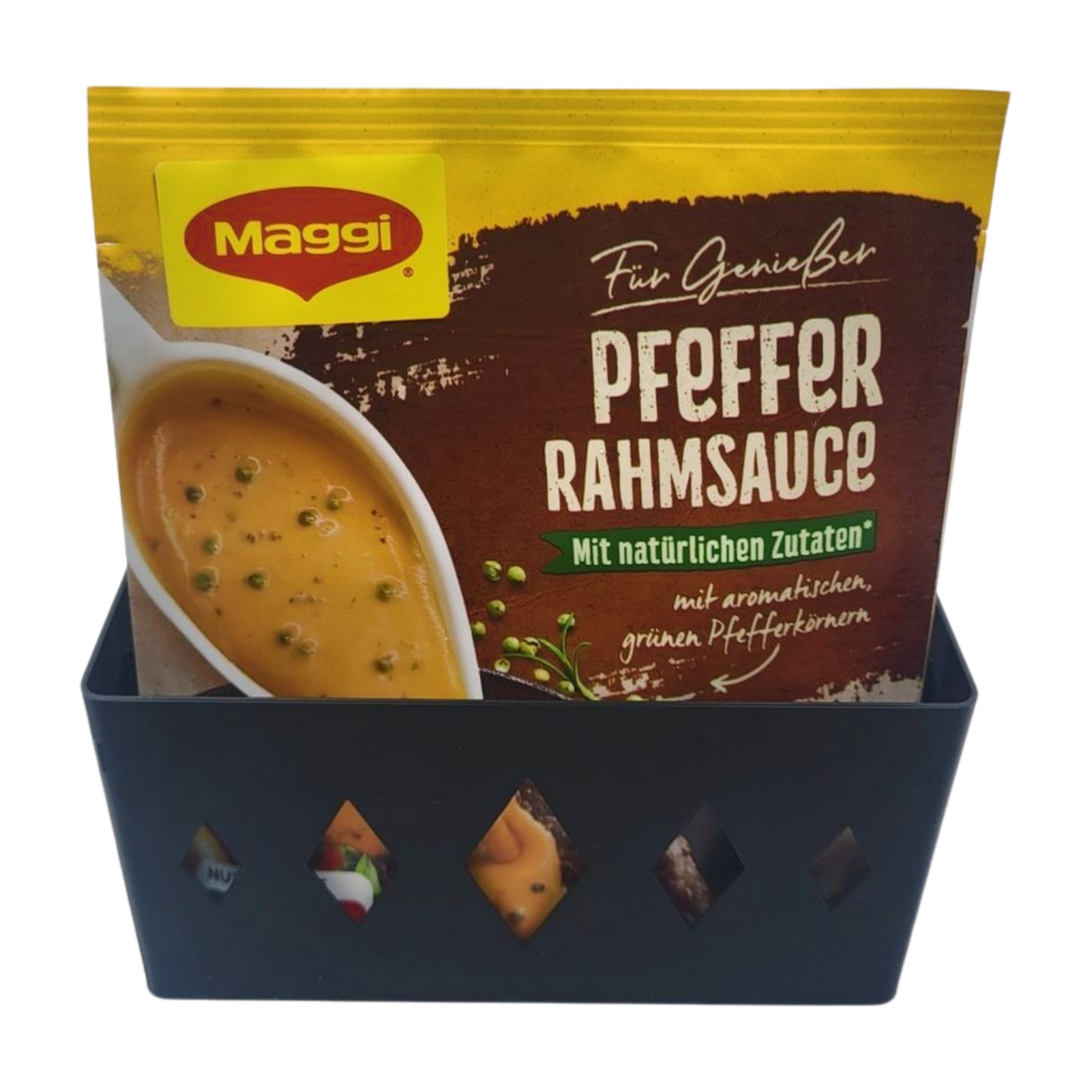 Mini-Box für Fix-Gerichte-Tütchen – Praktische Ordnung für Ihre Küche