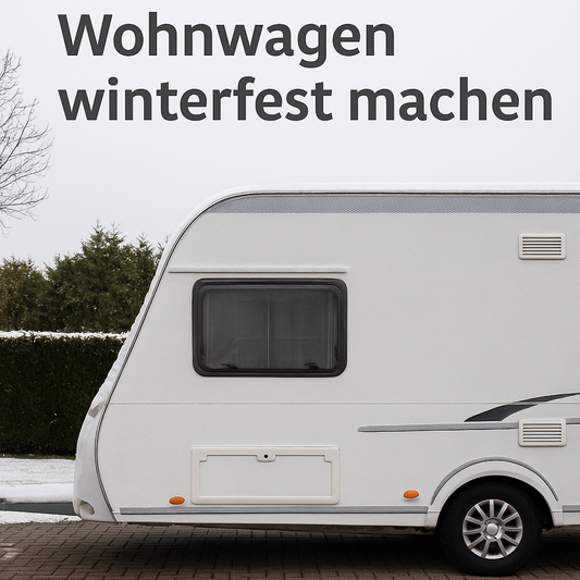 Wohnwagen oder Wohnmobil winterfest machen