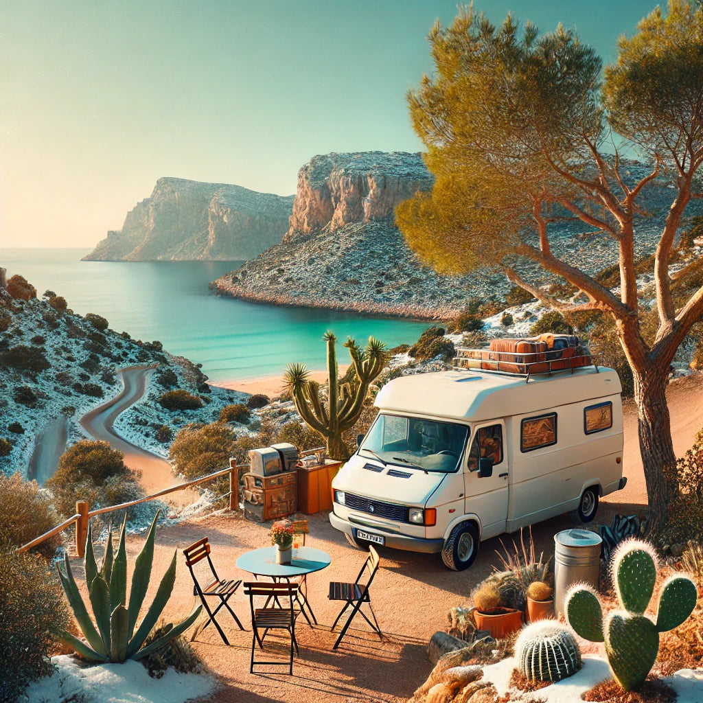 Die besten Camping-Orte im Winter der Kälte in Deutschland entfliehen