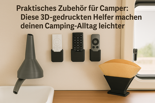 3D-gedrucktes Camping Zubehör