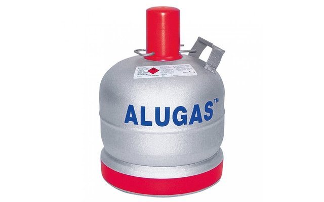 Gaserhöhung für Alugas Gasflasche 6 kg gleiche Höhe wie große Gasflaschen