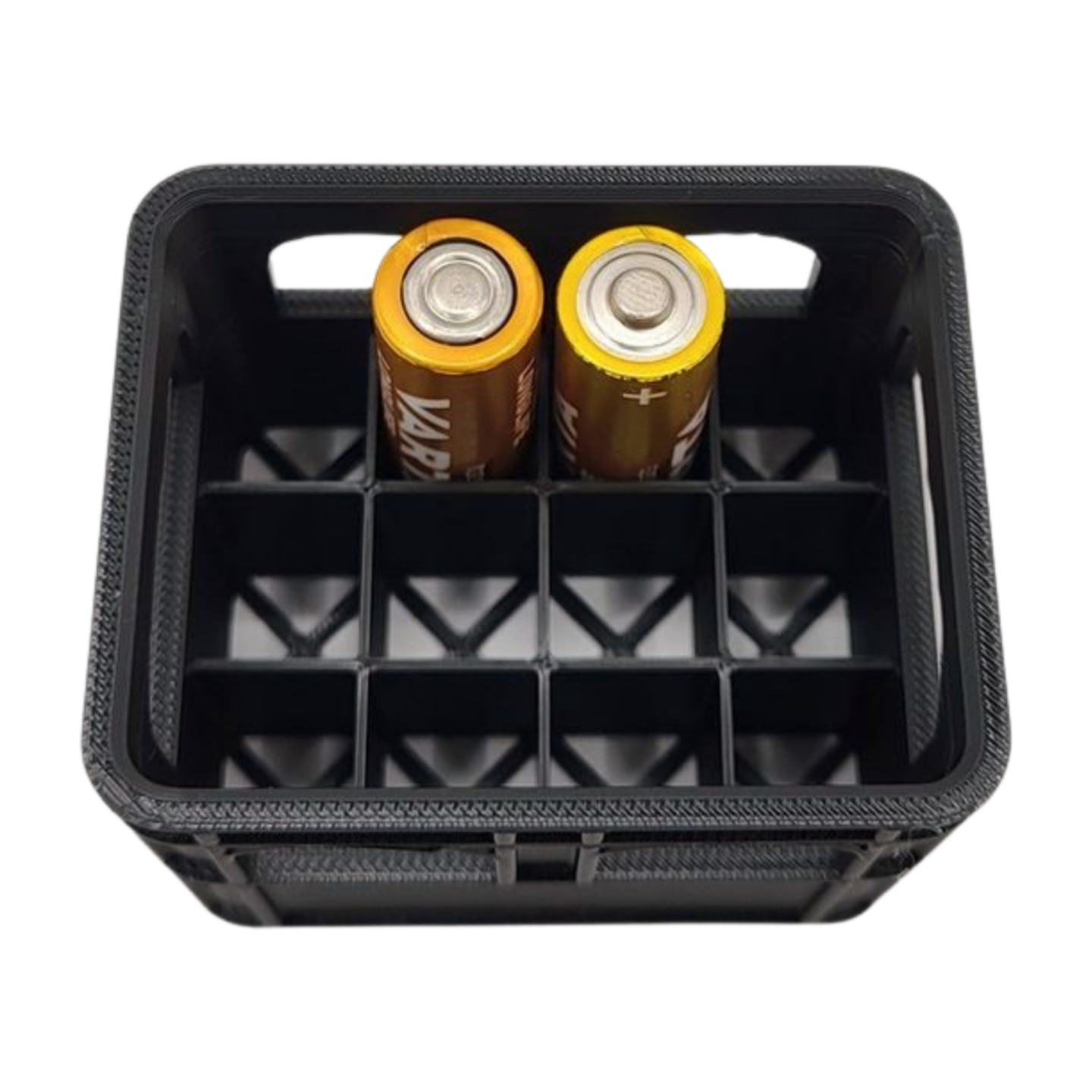 batteriebox aufbewahrung Batteriebox im Bierkisten-Design – AA/AAA Aufbewahrung für Camper – 3DKüstendruck