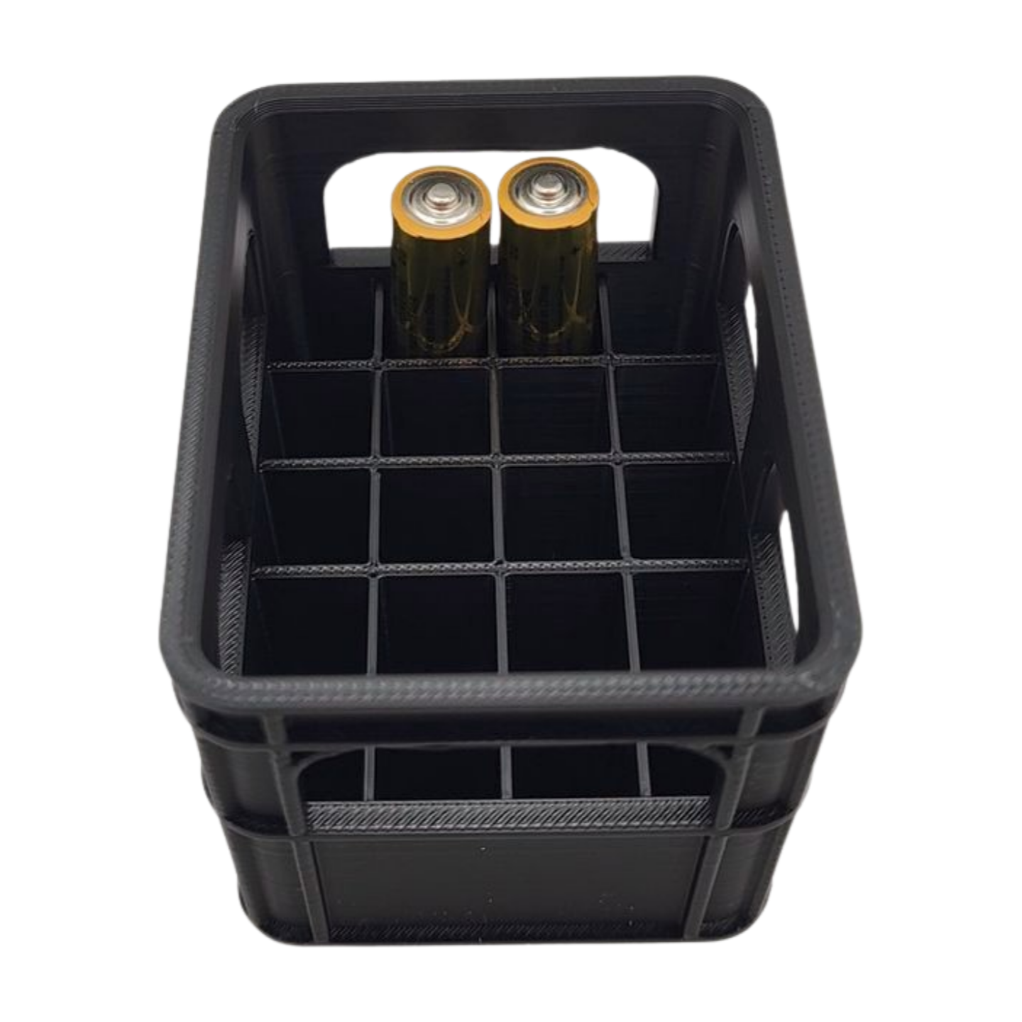 batteriebox aufbewahrung Batteriebox im Bierkisten-Design – AA/AAA Aufbewahrung für Camper – 3DKüstendruck