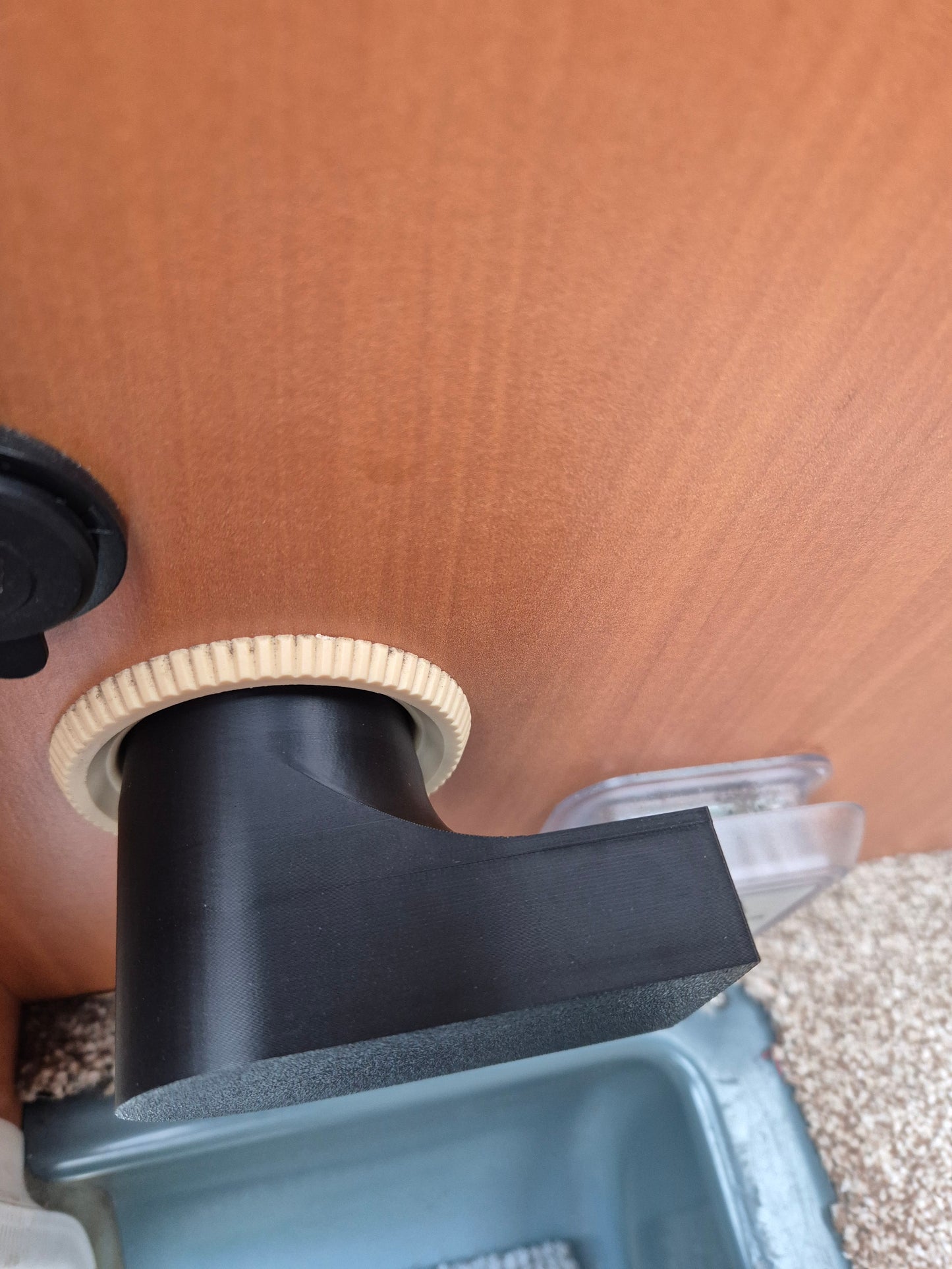 Luftstrom-Adapter für Truma-Luftauslass – 55–57 mm (schwarz, weiß, grau)