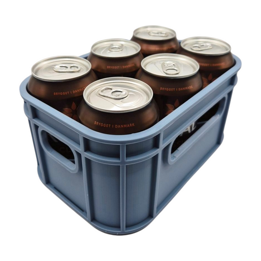 Mini Getränkekiste für 6 Dosen