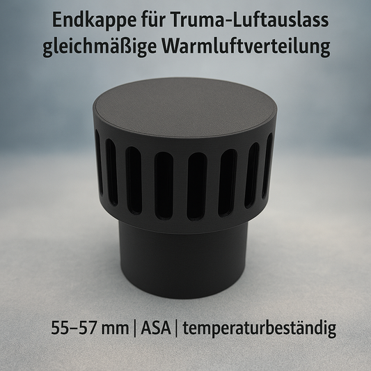 Luftauslass-Endkappe für Truma – gleichmäßige Warmluftverteilung