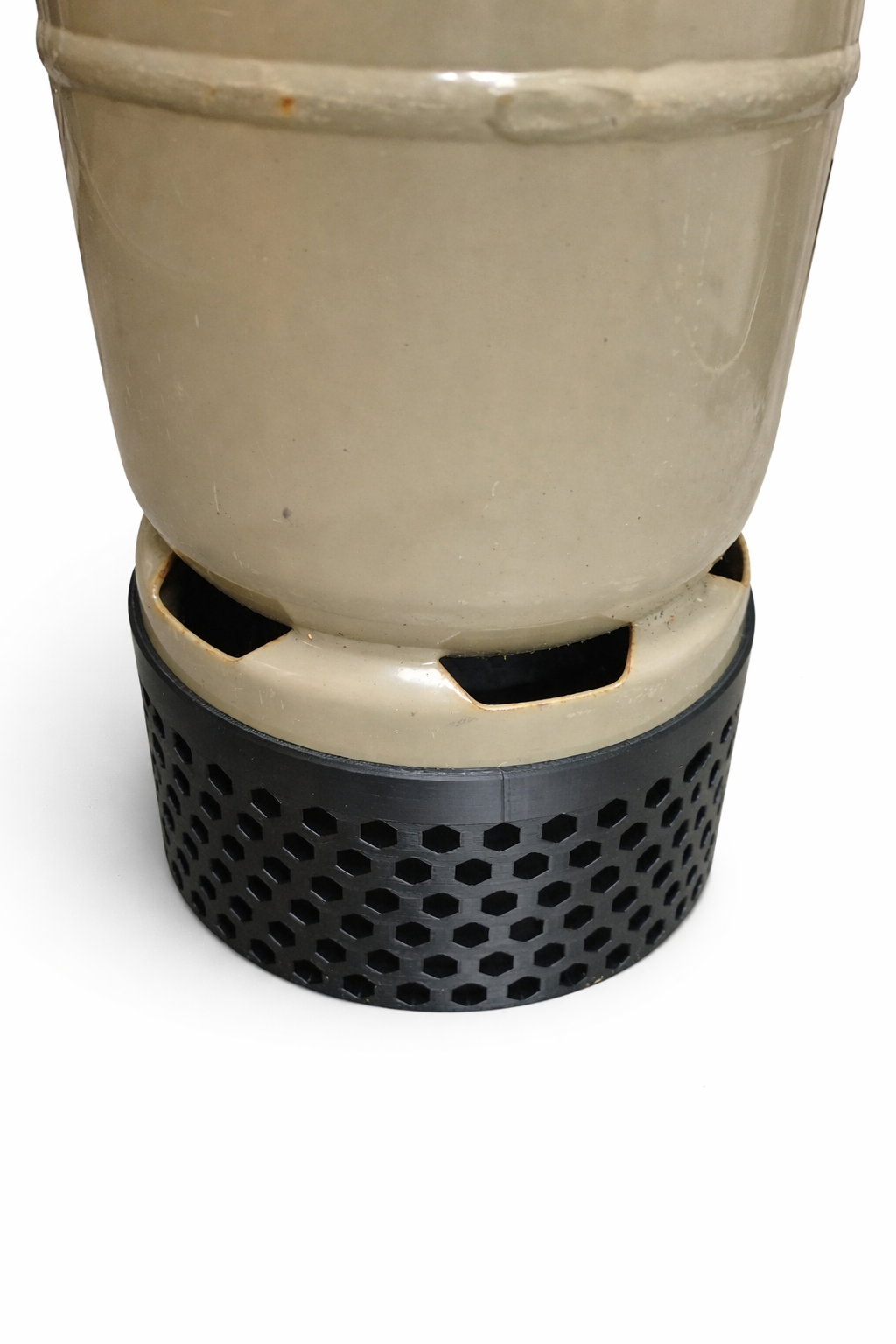 Erhöhungsring für 5 kg Gasflasche – 10 cm Adapterfuß